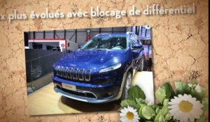 Jeep Cherokee 4 en vidéo live au Salon de Genève 2014