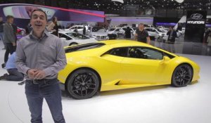 Vidéo Lamborghini Huracan : présentation au salon de Genève 2014
