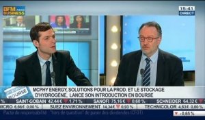 McPhy Energy lance son introduction en Bourse: Pascal Mauberger, dans Intégrale Bourse - 07/03