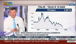 Nicolas Doze: Italie: Matteo Renzi annonce des mesures chocs pour relancer l'économie - 13/03