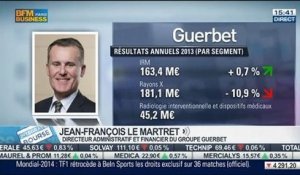 Guerbet: résultats annuels 2013: Jean-François Le Martret, dans Intégrale Bourse - 13/03
