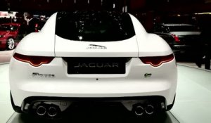 La Jaguar F-Type se décline en coupé à Genève