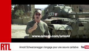 VIDÉO - Arnold Schwarzenegger vous invite à Los Angeles à bord de son tank