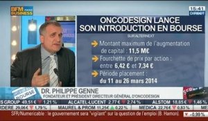 Oncodesign lance son introduction en Bourse: Dr. Philippe Genne, dans Intégrale Bourse – 14/03