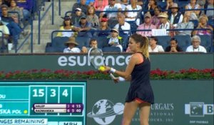 Indian Wells - Radwanska fait craquer Halep