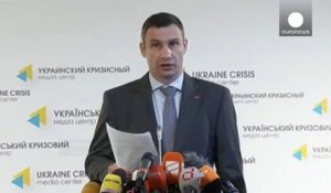Klitschko : "la Crimée est au bord de la catastrophe humanitaire"