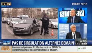 BFM Story: La circulation alternée en Île-de-France ne sera pas reconduite mardi - 17/03