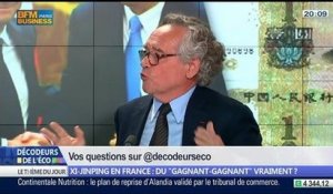 Xi Jinping en France: du "gagnant-gagnant" vraiment ?, dans Les Décodeurs de l'éco - 25/03 4/5