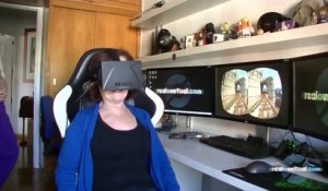Quand le casque "Oculus Rift" fait hurler de peur
