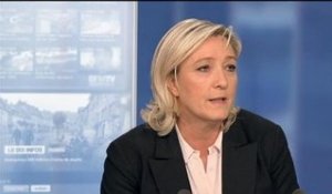 Marine Le Pen: Mélenchon parle du FN "matin, midi et soir, même la nuit" - 27/03