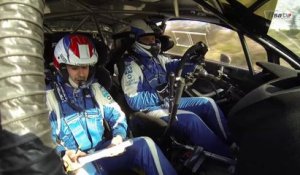 Julien Maurin en spéciale au Rallye du Touquet