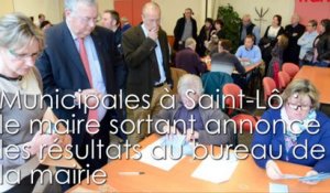 Municipales à Saint-Lô: proclamation des résultats du bureau de la mairie