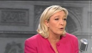 Marine Le Pen: "80% du malheur qui frappe la France est une coproduction de l'UMP et du PS" - 31/03
