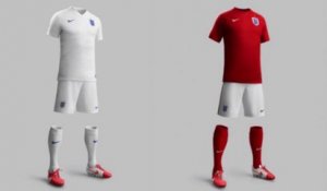 L'Angleterre dévoile ses nouveaux maillots pour le Mondial !