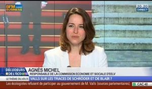 Manuel Valls marche-t-il sur les traces de Schröder et de Blair ?, dans Les Décodeurs de l'éco - 01/04 5/5