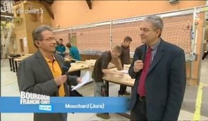 Direct matin à Mouchard : Lycée du Bois et Forum international