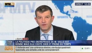 L'Édito éco de Nicolas Doze: La politique "pro-entreprise" de Manuel Valls est bonne mais coûte cher - 09/04