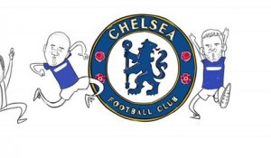 Chelsea - PSG : la version  dessin animé du match