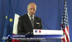 Syrie: La France apporte son soutien à la coalition nationale syrienne