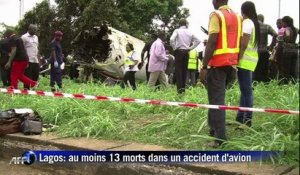 Lagos: au moins 13 morts dans un accident d'avion