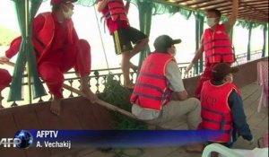 Accident d'avion au Laos: des corps repéchés par les secouristes