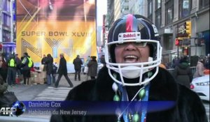 New York vit déjà au rythme du Super Bowl