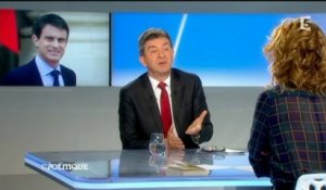 Mélenchon : Valls a "une politique économique et sociétale de droite"