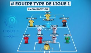 L'équipe type de la 33ème journée de Ligue 1 !