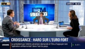 BFM Story: Croissance: Haro sur l'euro fort - 14/04