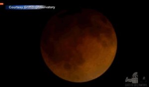 Timelapse : l'eclipse lunaire totale en 30 secondes
