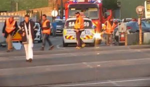 Accident au passage à niveau de Bruille-lez-Marchiennes : deux blessés graves