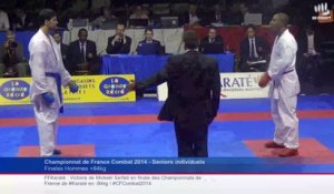 Finale +84kg - Mickael Chantalou / Salim Bendiab