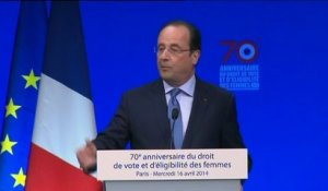 Le vote des étrangers nécessite un "rassemblement qui dépasse les clivages", selon Hollande