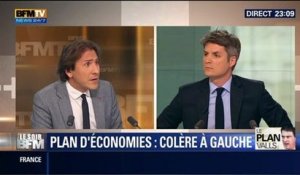 Le Soir BFM: Plan d’économies: Manuel Valls provoque la colère à gauche - 16/04 2/4