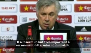 Copa del Rey : Carlo Ancelotti revient sur le grand match de Gareth Bale