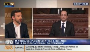 Le Soir BFM: François Hollande vs Manuel Valls: Qui aura le plus d’influence sur la politique du gouvernement dans les prochains mois ? - 16/04 4/4