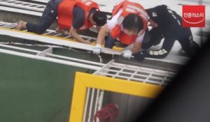 280 disparus après le naufrage d'un ferry en Corée du Sud