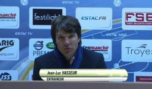 Troyes - USCL (J33 S13/14) : Conférence de presse des entraîneurs