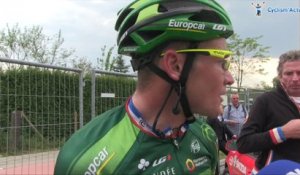 Thomas Voeckler à l'arrivée de l'Amstel Gold Race 2014