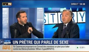 BFM Story: L'abbé Pierre-Hervé Grosjean, le prêtre qui parle de sexe - 21/04