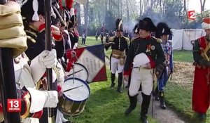 Cinq cents figurants rejouent l'abdication de Napoléon