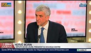 Hervé Morin, député UDI de l'Eure, président du Nouveau centre, dans Le Grand Journal - 22/04 1/4