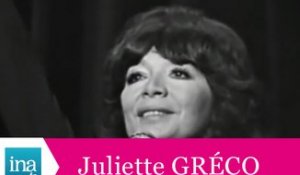 Juliette Gréco "Un petit poisson, un petit oiseau" (live officiel) - Archive INA