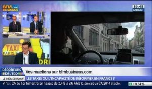 La guerre des taxis relève-t-elle l'incapacité de réformer en France ?, dans Les Décodeurs de l'éco - 24/04 3/5