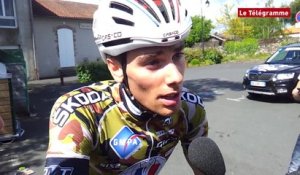 Tour de Bretagne cycliste. La réaction de Yann Guyot
