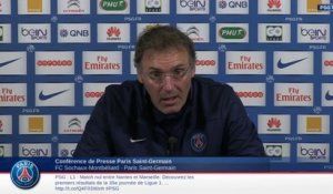 Replay Conférence de presse avant Sochaux PSG