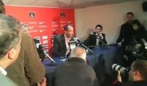 Conférence de presse du PSG - Le Guen