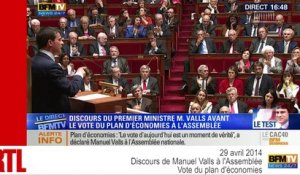 VIDÉO - 50 milliards d'économies : le "J'assume" de Manuel Valls