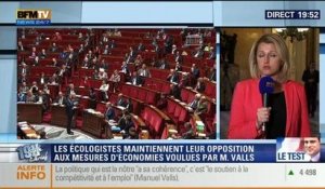 19H Ruth Elkrief: Barbara Pompili explique son opposition au plan d'économies de Manuel Valls - 29/04