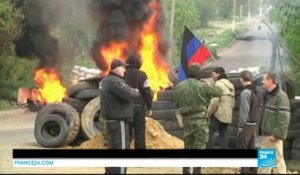 Ukraine : reportage à Slaviansk avant l'assaut des militaires ukrainiens